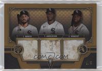 Tim Anderson, Jose Abreu, Luis Robert #/9