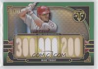 Mike Trout #/18