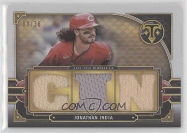 2022 Topps Triple Threads - Triple Threads Relics #TTR-MCO2 - Jonathan India /36