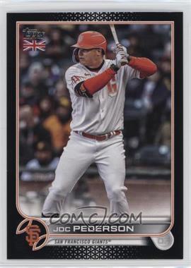 2022 Topps UK Edition - [Base] - Black #173 - Joc Pederson /125