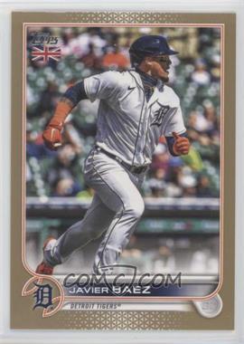 2022 Topps UK Edition - [Base] - Gold #67 - Javier Baez /25