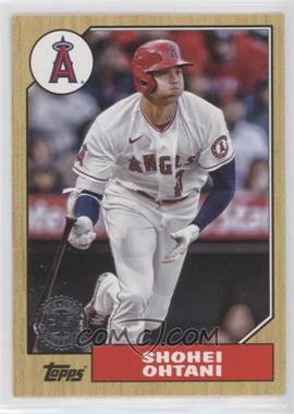 2022 Topps Update Series - 1987 Topps Baseball #87TBU-5 - Shohei Ohtani