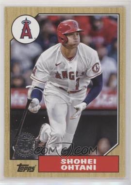 2022 Topps Update Series - 1987 Topps Baseball #87TBU-5 - Shohei Ohtani