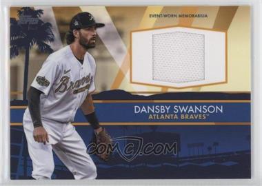 2022 Topps Update Series - All-Star Stitches #ASSC-DS - Dansby Swanson