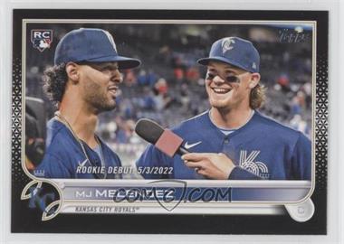 2022 Topps Update Series - [Base] - Black #US73 - Rookie Debut - MJ Melendez /71