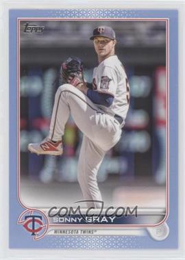 2022 Topps Update Series - [Base] - Father's Day Powder Blue #US16 - Sonny Gray /50