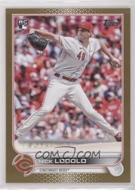2022 Topps Update Series - [Base] - Gold #US298 - Nick Lodolo /2022