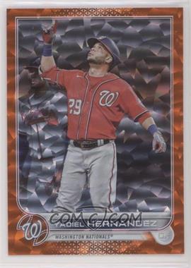 2022 Topps Update Series - [Base] - Orange Foil #US293 - Yadiel Hernandez /299