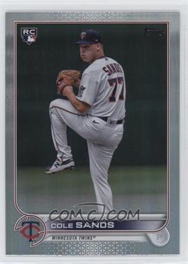 2022 Topps Update Series - [Base] - Rainbow Foil #US208 - Cole Sands