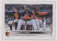 Veteran Combos - Infield Crew (Baltimore's Infielders Stay Loose Pregame) #/99