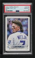 SP - Image Variation - Bobby Witt Jr. (White Jersey) [PSA 10 GEM …