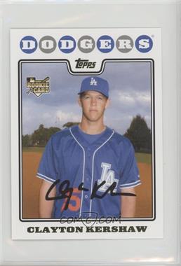 2022 Topps Update Series - Oversized Rookie Reprint Boxloaders #UH240 - Clayton Kershaw