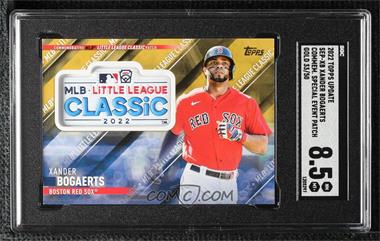 2022 Topps Update Series - Special Event Patch Manufactured Relics - Gold #SEP-XB - Xander Bogaerts /50 [SGC 8.5 NM/Mt+]