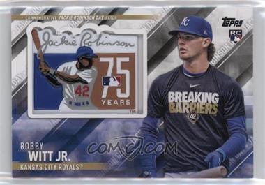 2022 Topps Update Series - Special Event Patch Manufactured Relics #SEP-BWJ - Bobby Witt Jr.