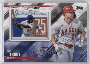 2022 Topps Update Series - Special Event Patch Manufactured Relics #SEP-MT - Mike Trout