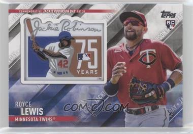 2022 Topps Update Series - Special Event Patch Manufactured Relics #SEP-ROY - Royce Lewis