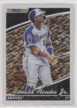 2022 Topps Update Series - Topps Black Gold #BG-4 - Ronald Acuña Jr.