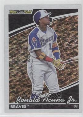 2022 Topps Update Series - Topps Black Gold #BG-4 - Ronald Acuña Jr.