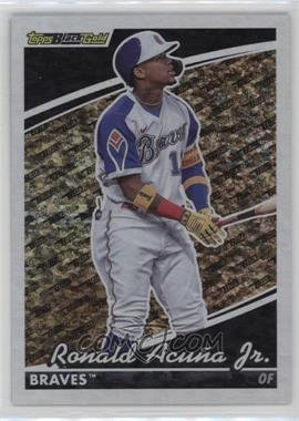 2022 Topps Update Series - Topps Black Gold #BG-4 - Ronald Acuña Jr.