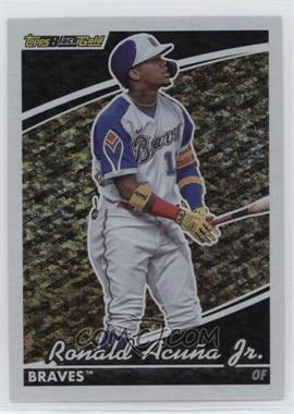 2022 Topps Update Series - Topps Black Gold #BG-4 - Ronald Acuña Jr.