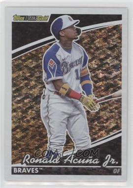 2022 Topps Update Series - Topps Black Gold #BG-4 - Ronald Acuña Jr.