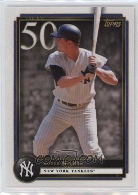 2022 Topps X Aaron Judge - [Base] #11 - The Big 5-0 - Roger Maris