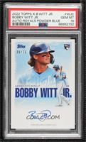 Bobby Witt Jr. [PSA 10 GEM MT] #/75