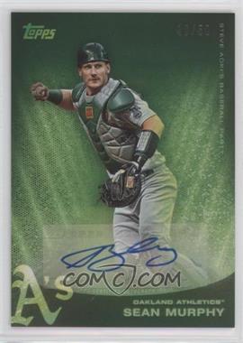 2022 Topps X Steve Aoki - Base Autographs - Green Glitter Blast #123B - Sean Murphy /50