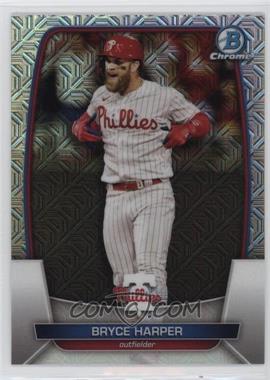 2023 Bowman - [Base] - Mega Box Chrome Mojo Refractor #24 - Bryce Harper