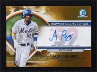 Alex Ramirez #/50