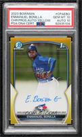 Enmanuel Bonilla [PSA 10 GEM MT] #/75