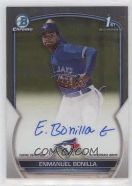 2023 Bowman - Chrome Prospect Autographs #CPA-EBO - Enmanuel Bonilla