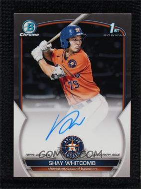 2023 Bowman - Chrome Prospect Autographs #CPA-SW - Shay Whitcomb