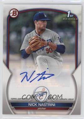 2023 Bowman - Paper Prospect Autographs #PPA-NN - Nick Nastrini