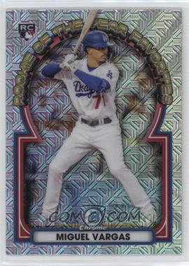 2023 Bowman - Rookie of the Year Favorites - Mega Box Mojo Refractor #ROYF-12 - Miguel Vargas