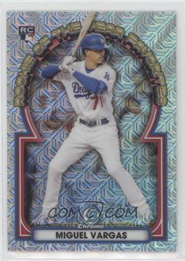 2023 Bowman - Rookie of the Year Favorites - Mega Box Mojo Refractor #ROYF-12 - Miguel Vargas