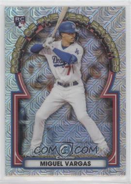 2023 Bowman - Rookie of the Year Favorites - Mega Box Mojo Refractor #ROYF-12 - Miguel Vargas