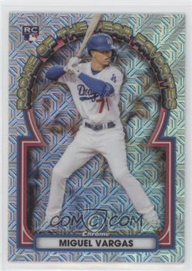 2023 Bowman - Rookie of the Year Favorites - Mega Box Mojo Refractor #ROYF-12 - Miguel Vargas