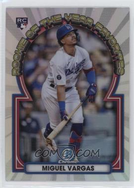 2023 Bowman - Rookie of the Year Favorites #ROYF-12 - Miguel Vargas