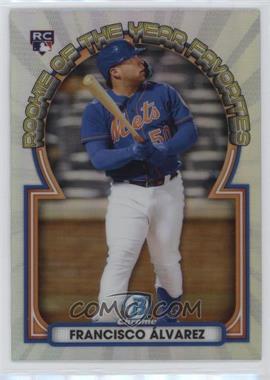 2023 Bowman - Rookie of the Year Favorites #ROYF-2 - Francisco Álvarez