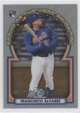 2023 Bowman - Rookie of the Year Favorites #ROYF-2 - Francisco Álvarez