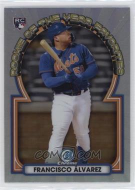 2023 Bowman - Rookie of the Year Favorites #ROYF-2 - Francisco Álvarez