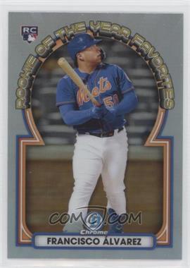 2023 Bowman - Rookie of the Year Favorites #ROYF-2 - Francisco Álvarez