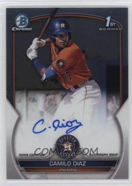 2023 Bowman Chrome - Prospect Autographs #CPA-CD - Camilo Diaz