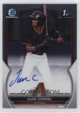 2023 Bowman Chrome - Prospect Autographs #CPA-JCL - Juan Corniel