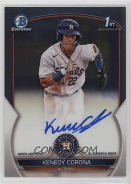 2023 Bowman Chrome - Prospect Autographs #CPA-KC - Kenedy Corona