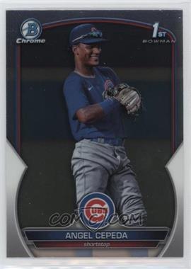 2023 Bowman Chrome - Prospects #BCP-205 - Angel Cepeda