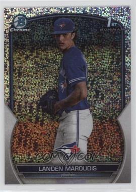 2023 Bowman Draft - Chrome - Sparkle Refractor #BDC-138 - Landen Maroudis