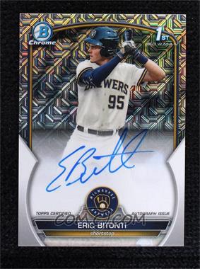 2023 Bowman Draft - Chrome Prospect Autographs - HTA Choice Refractor #CDA-EB - Eric Bitonti /150