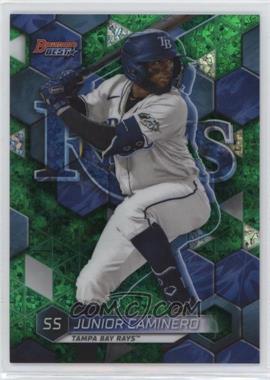 2023 Bowman's Best - Top Prospects - Green Mini-Diamond Refractor #TP-18 - Junior Caminero /99